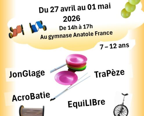 Stage d’Avril 2026